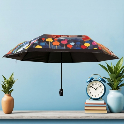 藝術雨傘,晴雨兩用