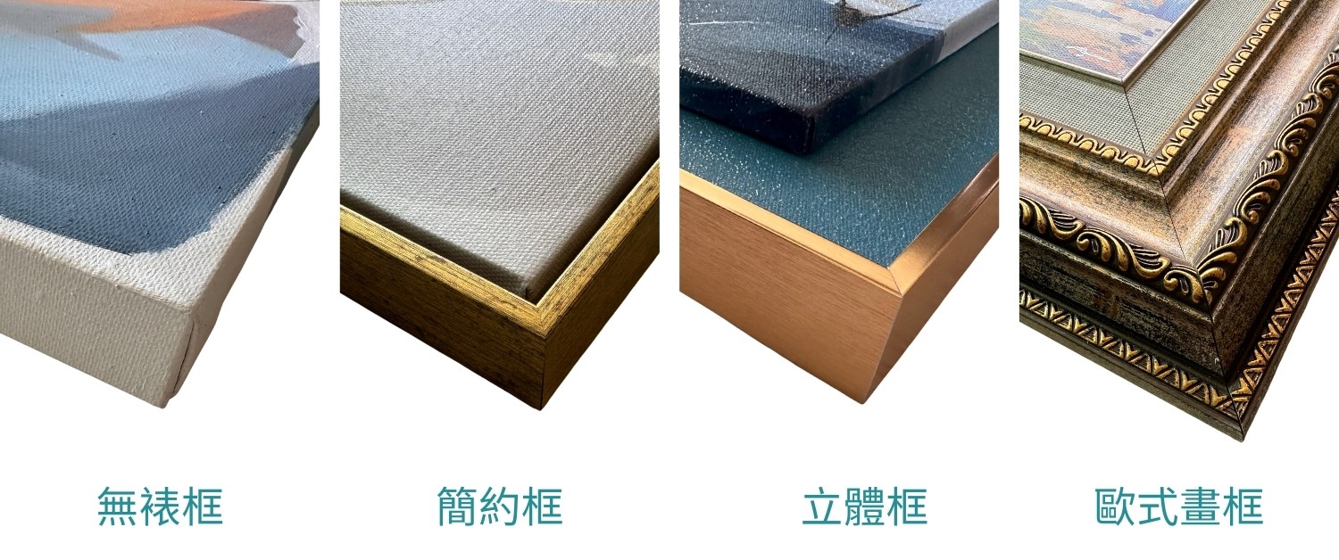 吞噬之舞手繪油畫｜畫框選擇