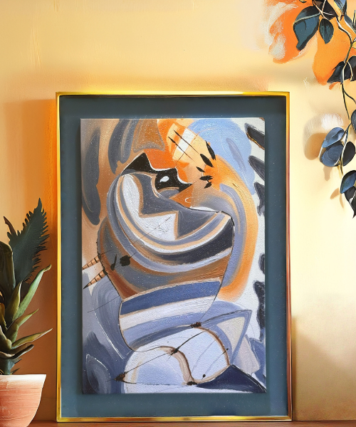 立體框畫 70x50cm (含框)