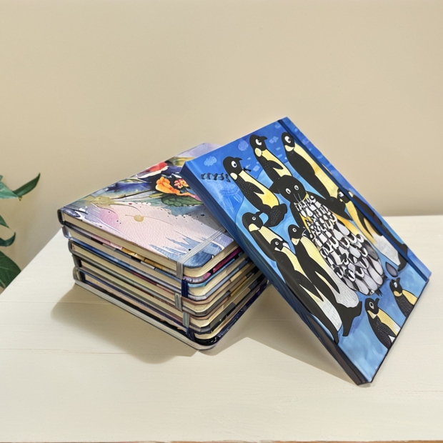 藝術筆記本,硬殼筆記本
