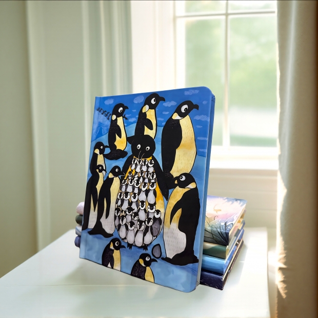 精裝硬殼綁帶筆記本,隨身手記