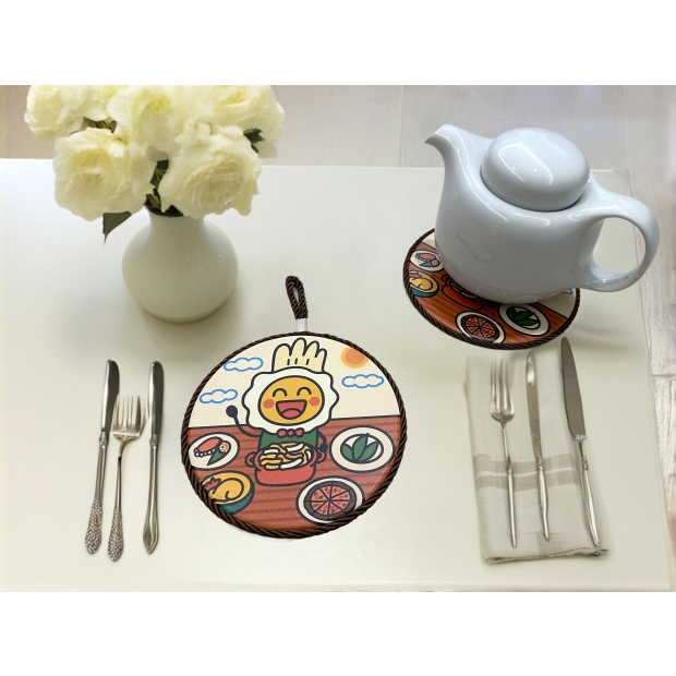 陶瓷隔熱墊, 鍋墊