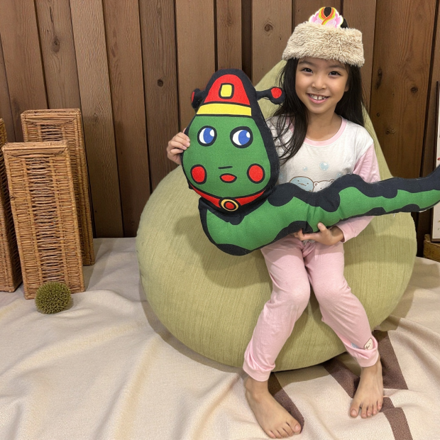 客製化抱枕, 大玩偶, 絨布, 童畫變抱枕