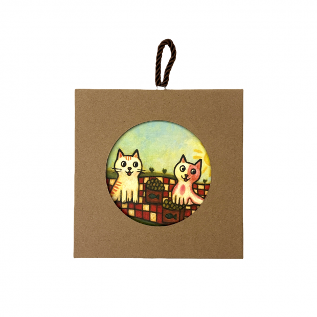 陶瓷隔熱墊, 鍋墊 杯墊 耐高溫 防滑 童趣 原創 時尚精美可愛