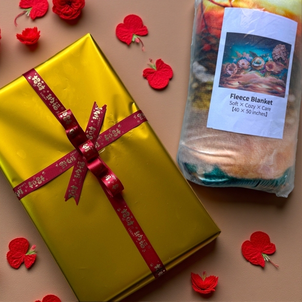 法蘭絨毛毯,花卉,典雅,療癒,保暖,萬用毯,薄毯,午睡毯,披肩,聖誕禮物,交換禮物,旅行