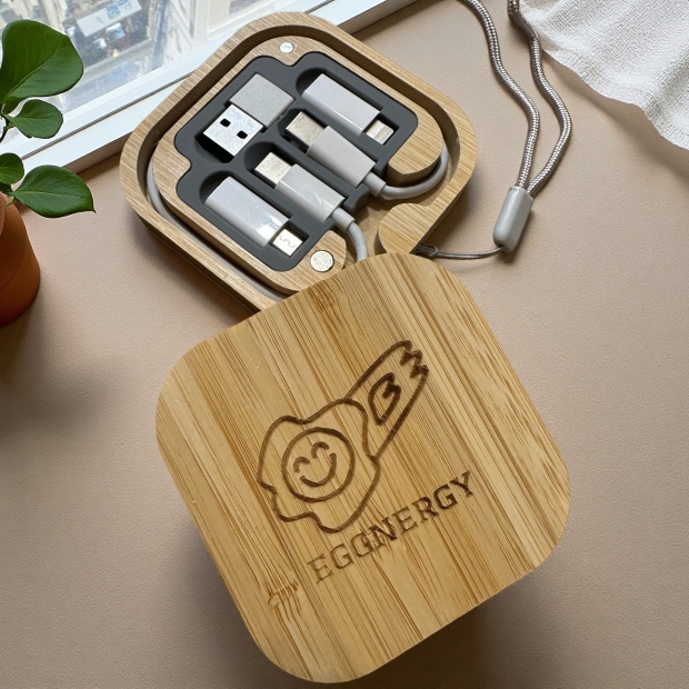 五合一轉接頭,隨身快充,雞蛋小人