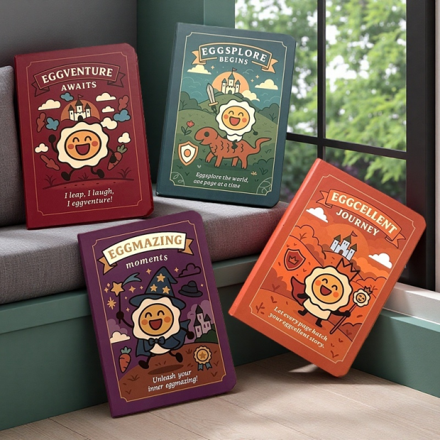 筆記本,手帳,隨身,雞蛋小人,日記本,B6,硬殼精裝,專屬設計