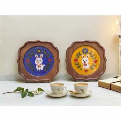 掐絲琺瑯,托盤,童趣,特別禮物,高檔禮物,精緻禮物