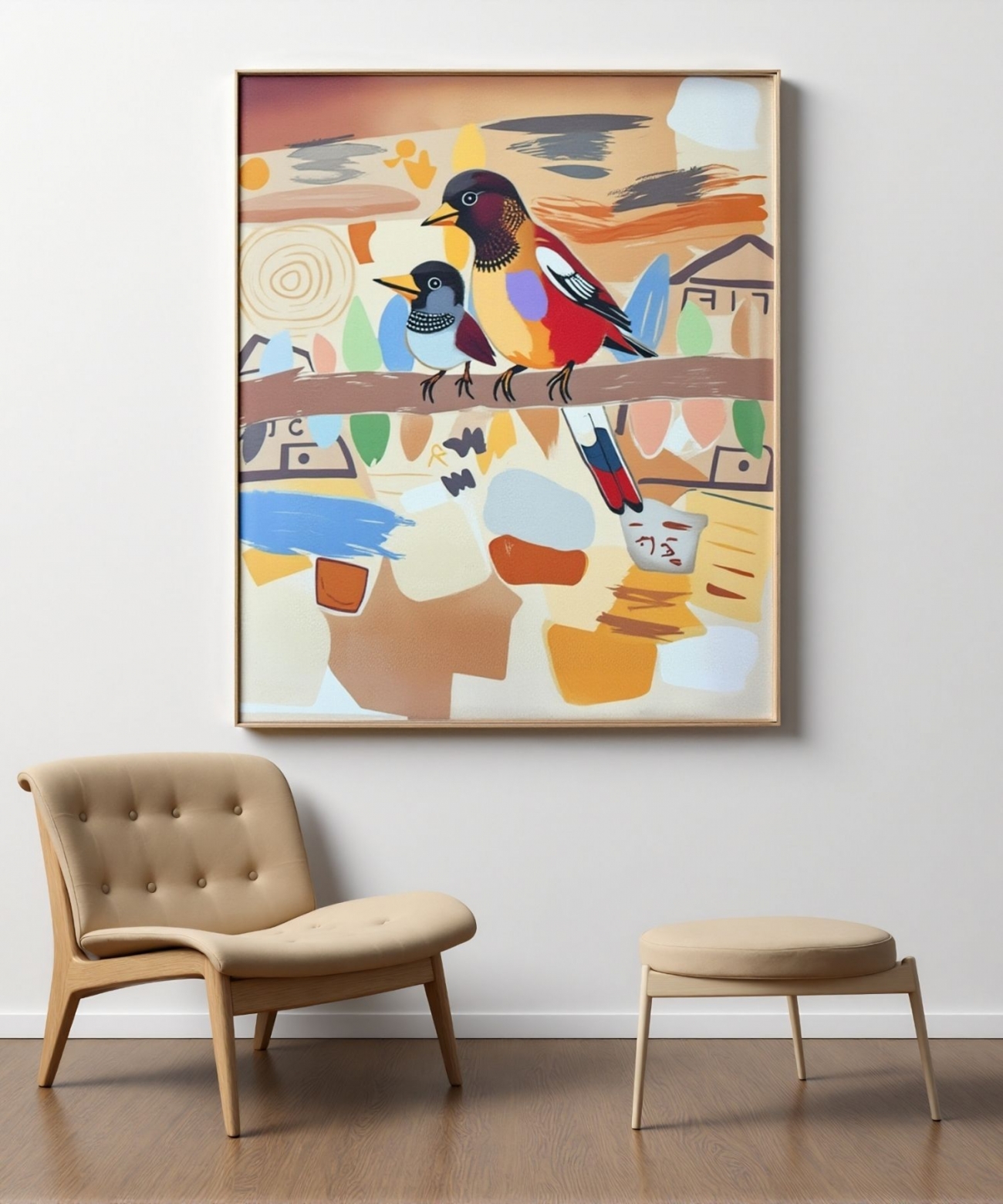 裝飾畫, 砂岩畫