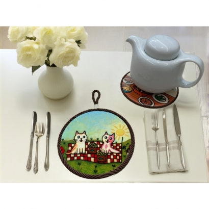 陶瓷隔熱墊, 鍋墊