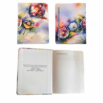 藝術筆記本,硬殼筆記本