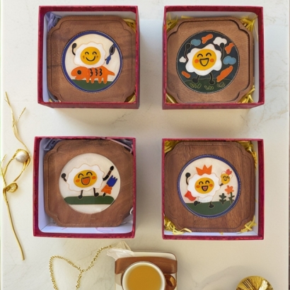 掐絲琺瑯, 雞蛋小人,客製化禮贈品