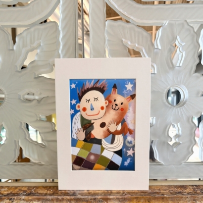 藝術微噴,無酸卡紙畫,客製化,相框