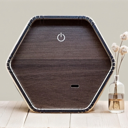 客製化禮贈品,木雕燈,小夜燈