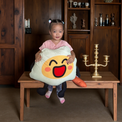 客製化抱枕, 大玩偶, 絨布, 童畫變抱枕