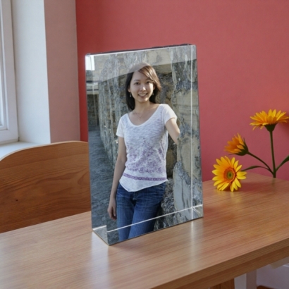 客製化,水晶畫,水晶擺件,結婚紀念,交往紀念,紀念品,童趣寫真,精緻,禮物