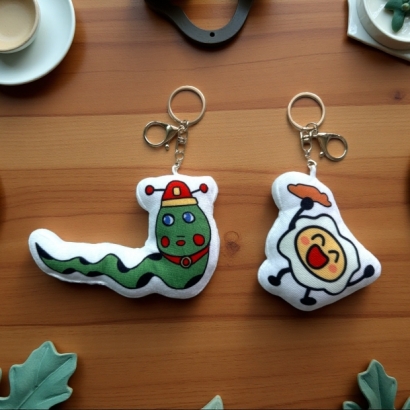 客製化抱枕, 大玩偶, 絨布, 童畫變抱枕