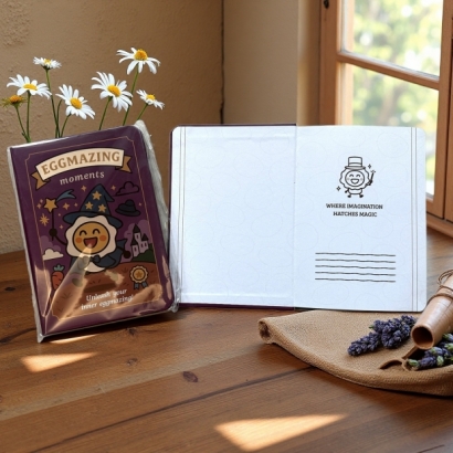 筆記本,手帳,隨身,雞蛋小人,日記本,B6,硬殼精裝,專屬設計